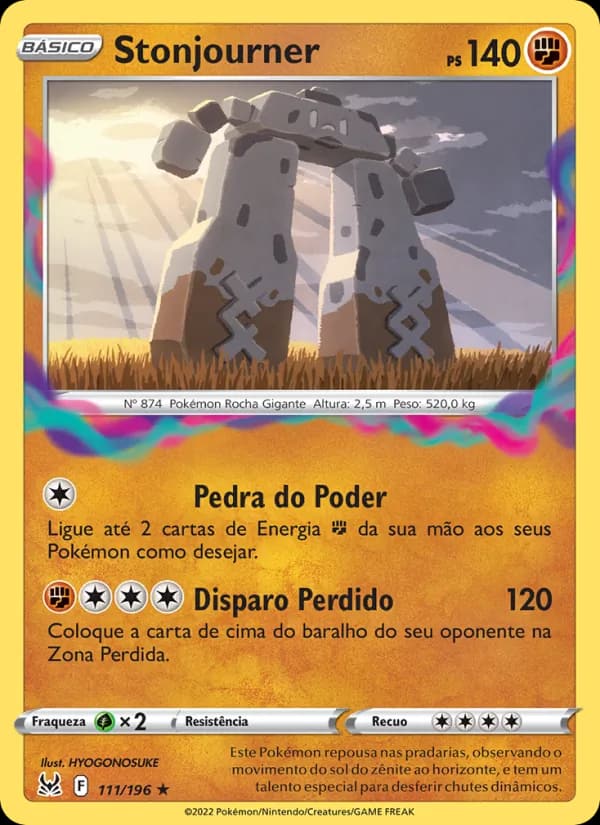 Stonjourner, carta 111 de Origem Perdida