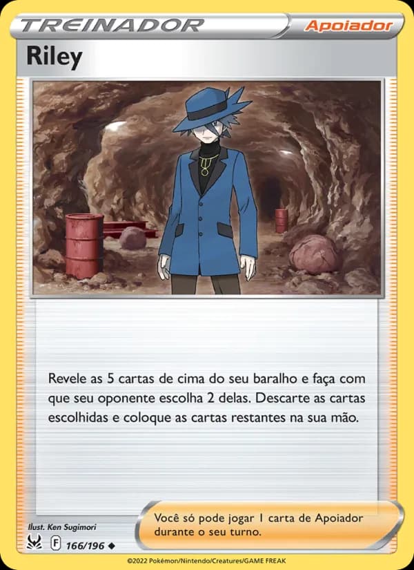 Riley, carta 166 de Origem Perdida