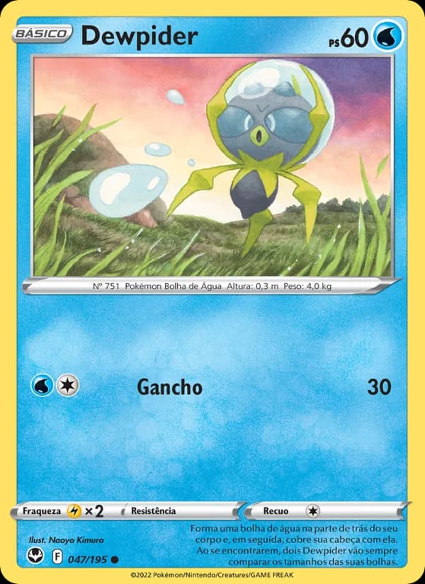 Dewpider, carta 047 de Tempestade Prateada