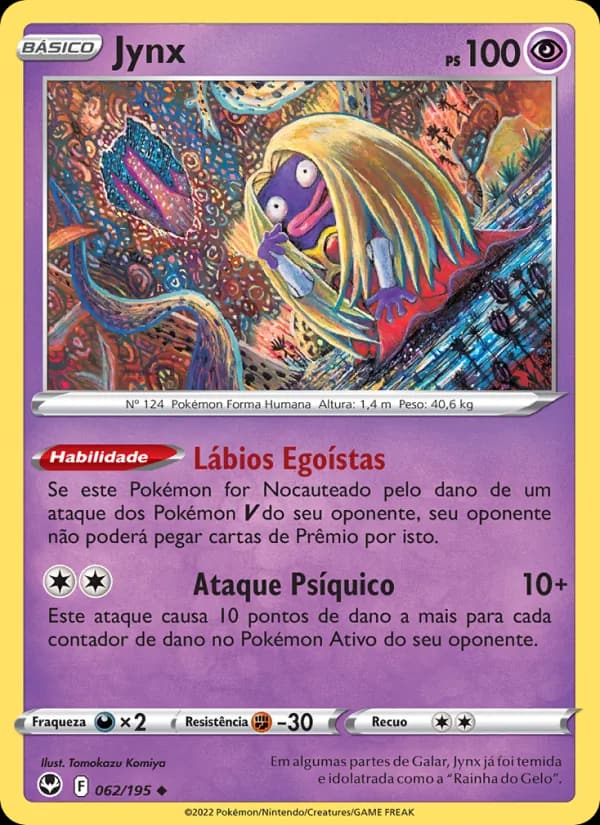Jynx, carta 062 de Tempestade Prateada