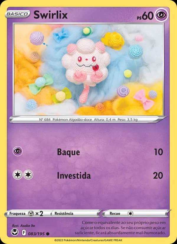 Swirlix, carta 083 de Tempestade Prateada