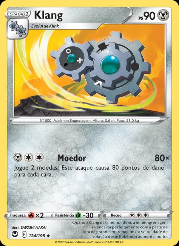 Klang, carta 124 de Tempestade Prateada