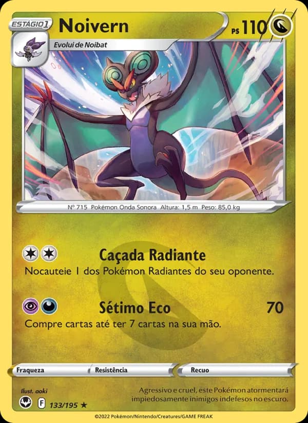 Noivern, carta 133 de Tempestade Prateada