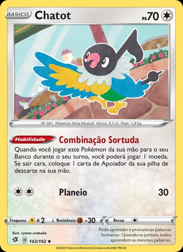 Chatot, carta 142 de Rixa Rebelde