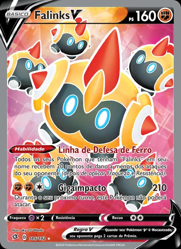 Falinks V, carta 185 de Rixa Rebelde