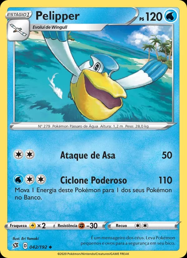 Pelipper, carta 42 de Rixa Rebelde