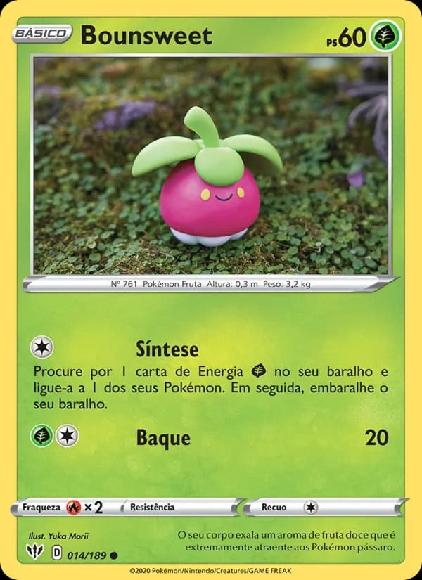 Bounsweet, carta 14 de Escuridão Incandescente
