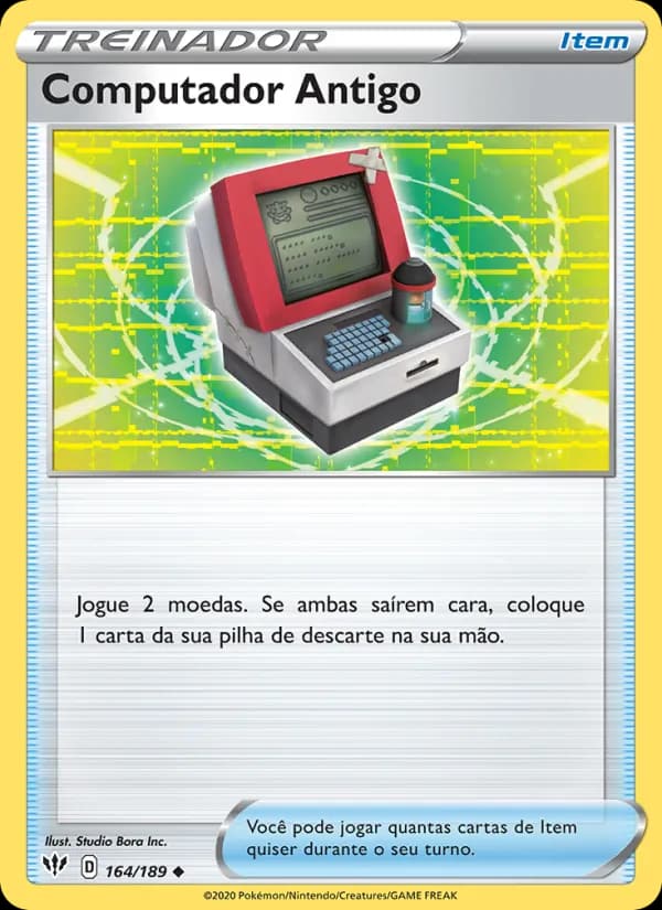 Computador Antigo, carta 164 de Escuridão Incandescente