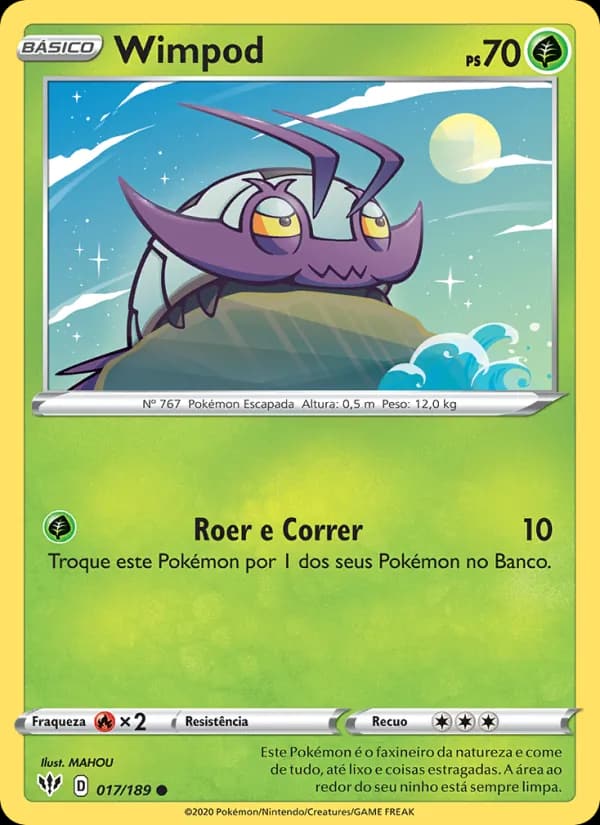 Wimpod, carta 17 de Escuridão Incandescente
