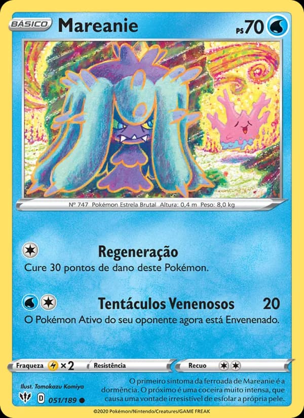 Mareanie, carta 51 de Escuridão Incandescente