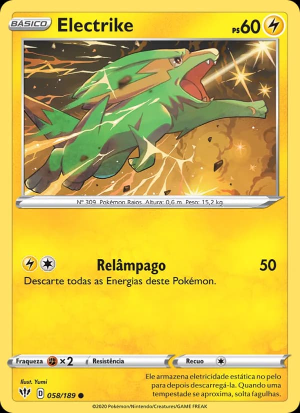 Electrike, carta 58 de Escuridão Incandescente