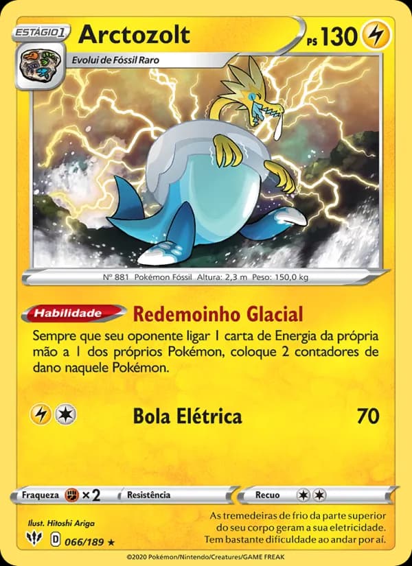 Arctozolt, carta 66 de Escuridão Incandescente