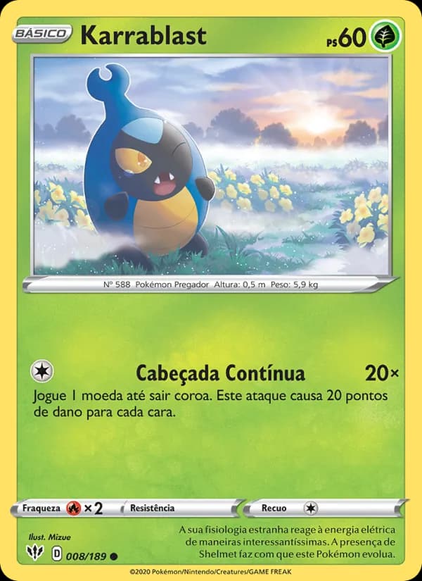Karrablast, carta 8 de Escuridão Incandescente