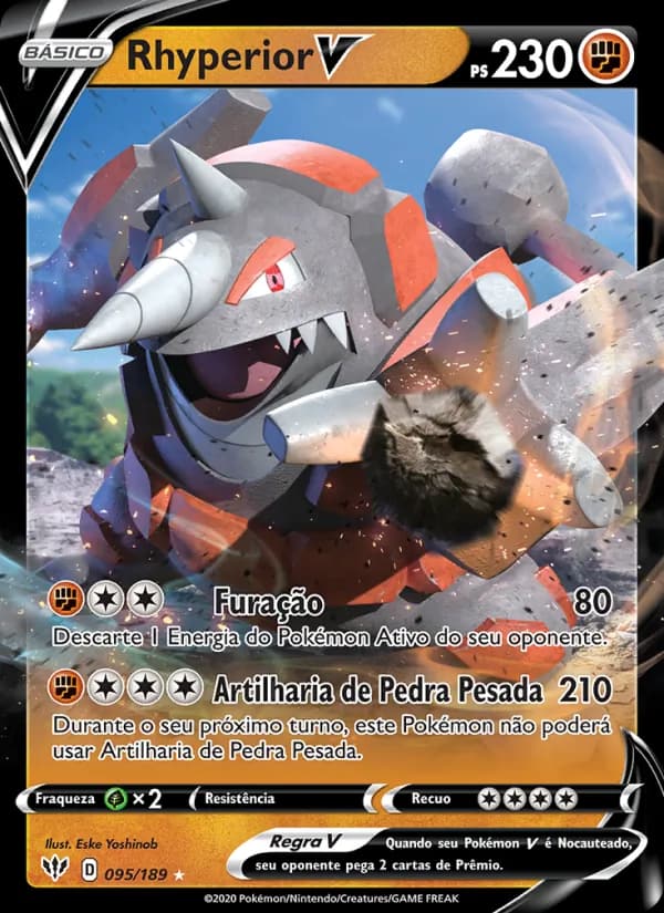 Rhyperior V, carta 95 de Escuridão Incandescente