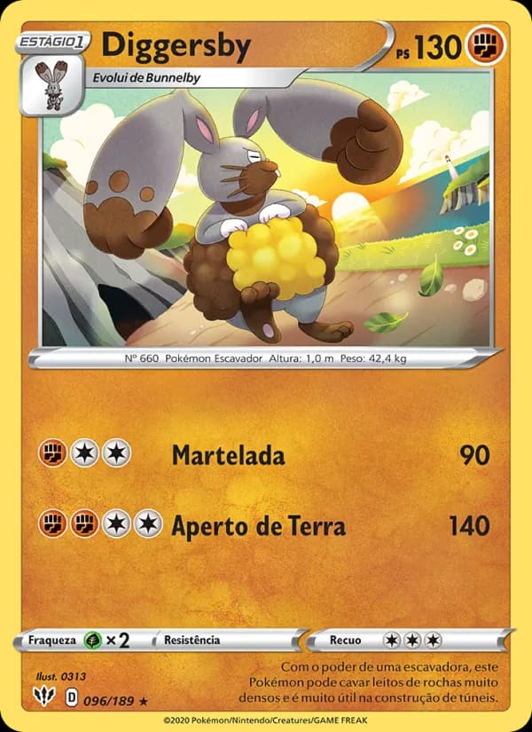 Diggersby, carta 96 de Escuridão Incandescente