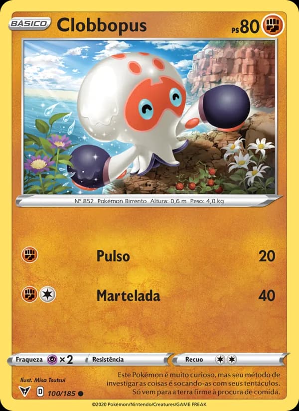 Clobbopus, carta 100 de Voltagem Vívida