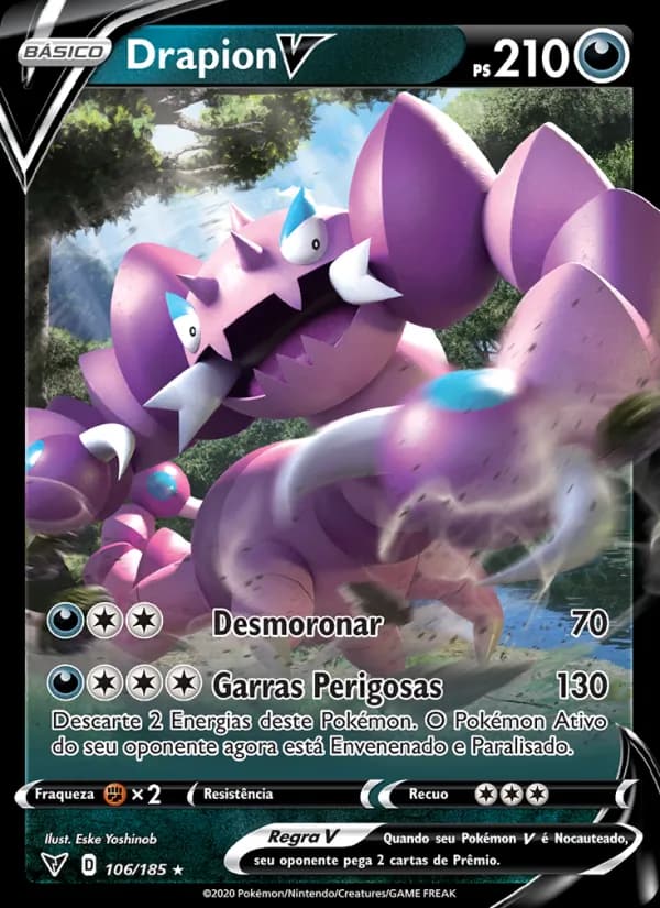 Drapion V, carta 106 de Voltagem Vívida