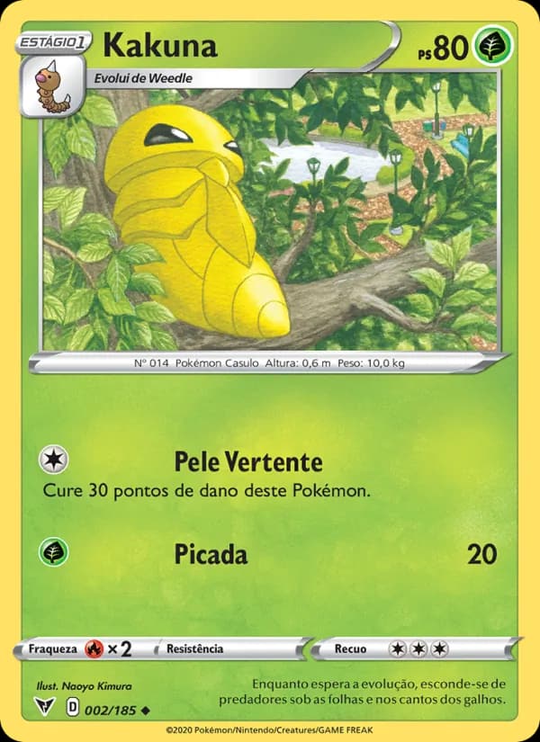 Kakuna, carta 2 de Voltagem Vívida