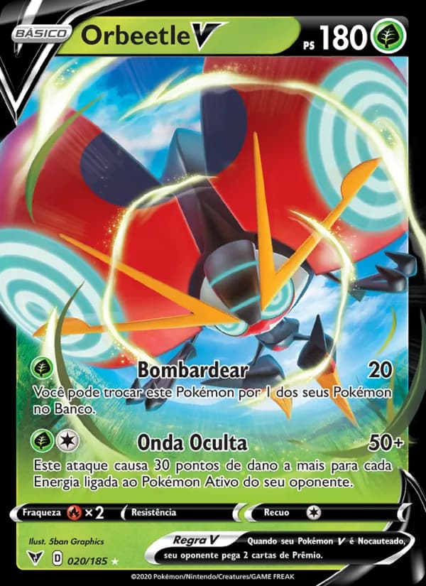 Orbeetle V, carta 20 de Voltagem Vívida