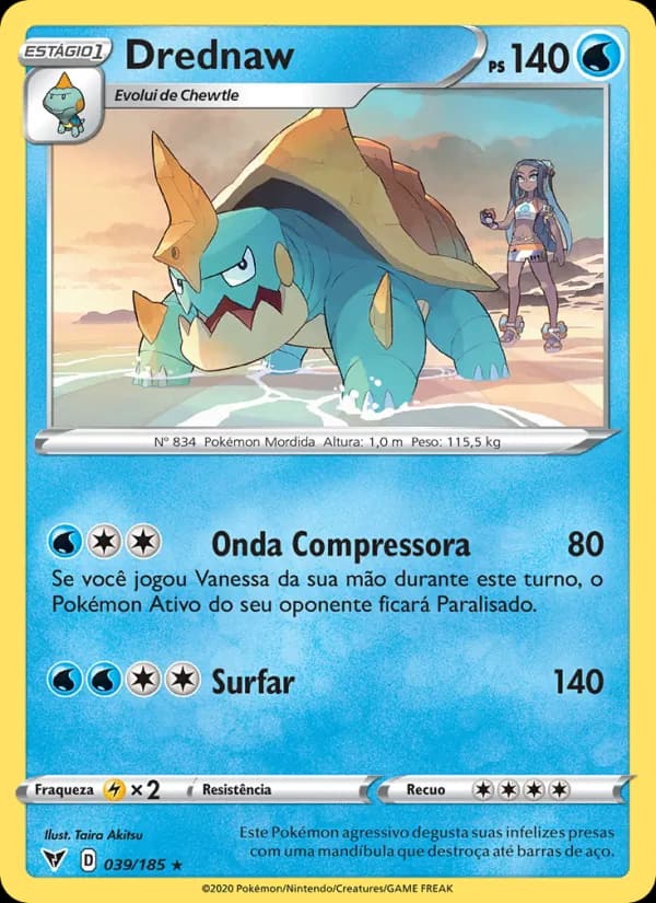 Drednaw, carta 39 de Voltagem Vívida