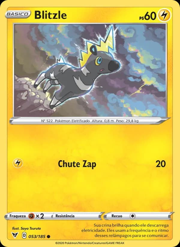 Blitzle, carta 53 de Voltagem Vívida