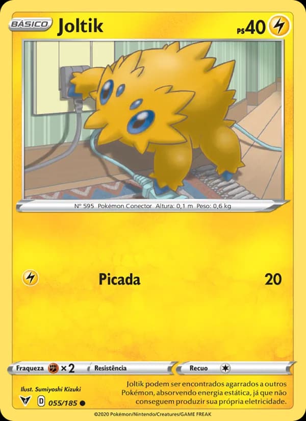 Joltik, carta 55 de Voltagem Vívida