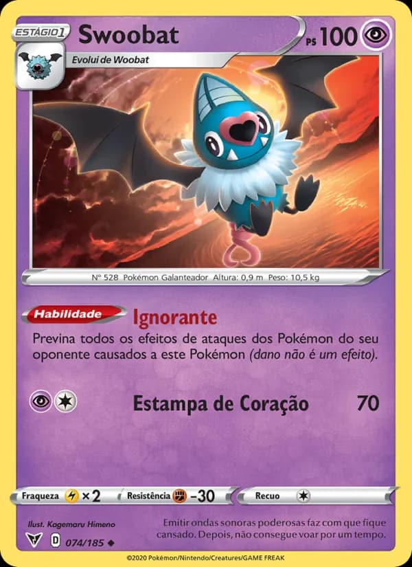 Swoobat, carta 74 de Voltagem Vívida