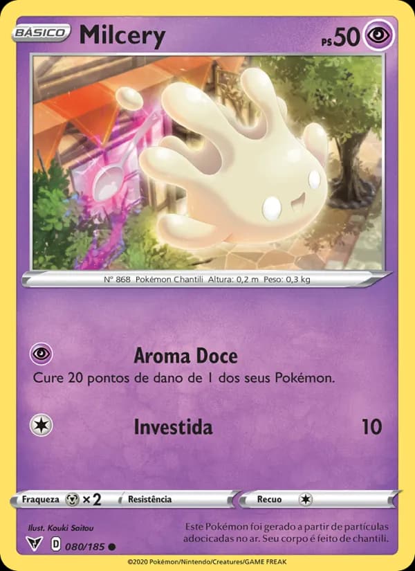Milcery, carta 80 de Voltagem Vívida