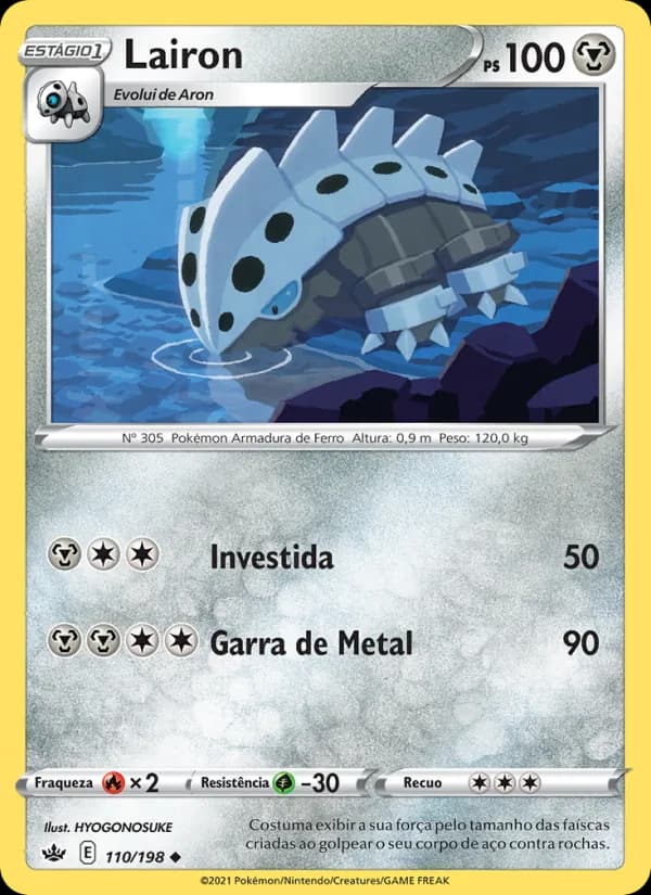 Lairon, carta 110 de Reinado Arrepiante