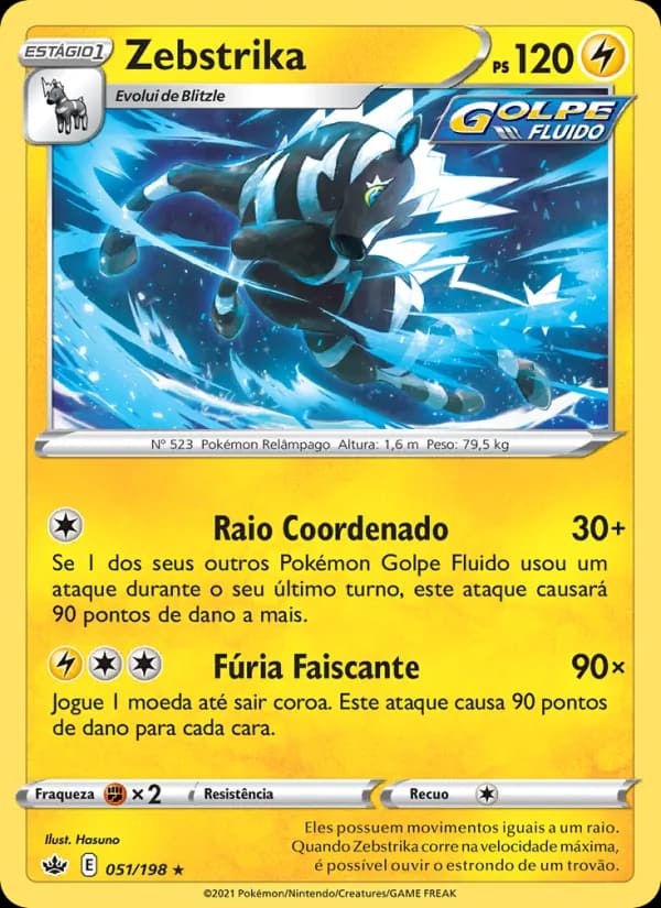 Zebstrika, carta 51 de Reinado Arrepiante