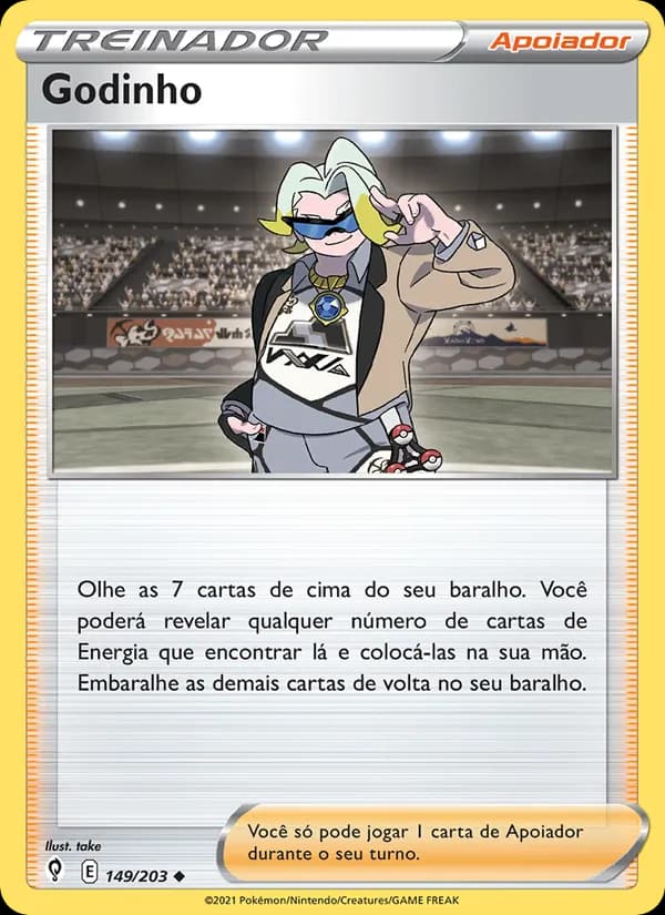 Godinho, carta 149 de Céus em Evolução