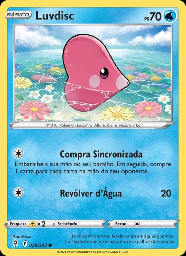 Luvdisc, carta 39 de Céus em Evolução
