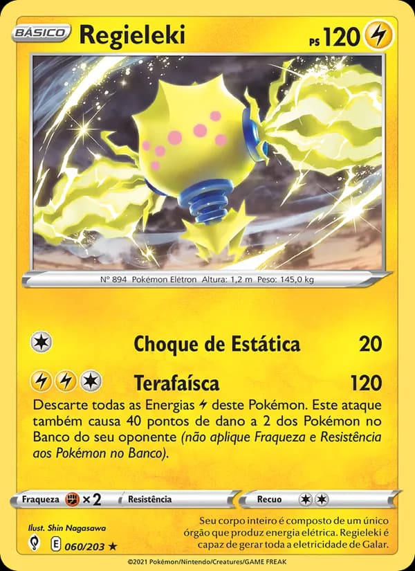 Regieleki, carta 60 de Céus em Evolução