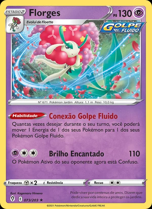 Florges, carta 73 de Céus em Evolução