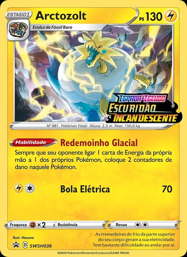 Arctozolt, carta SWSH036 de ESES Promos