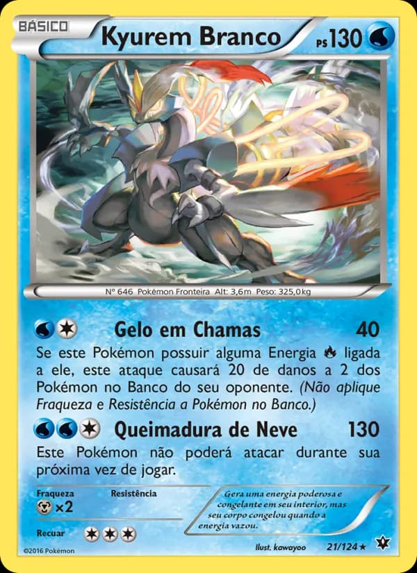 Kyurem Branco, carta 21 de Fusão de Destinos