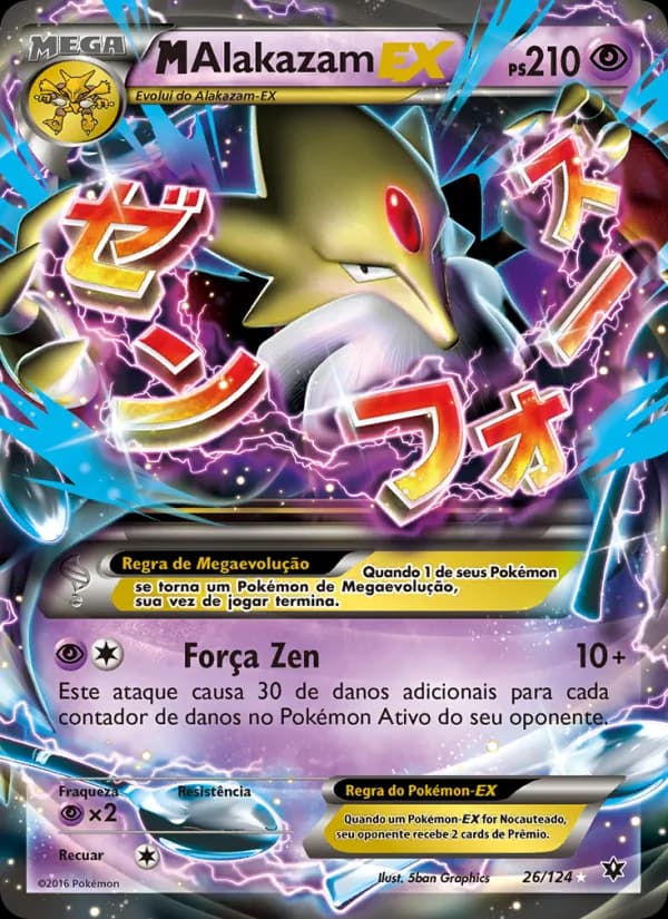 M-Alakazam EX, carta 26 de Fusão de Destinos