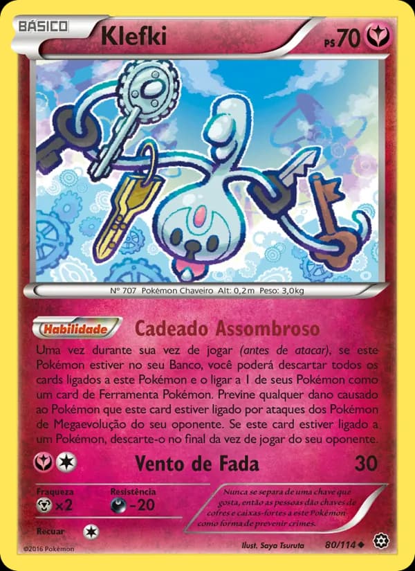 Klefki, carta 80 de Cerco de Vapor