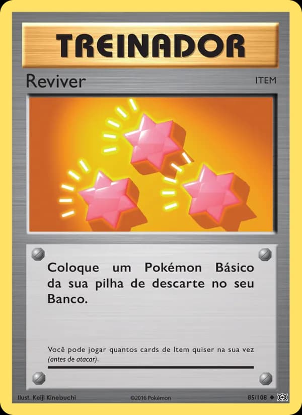 Reviver, carta 85 de Evoluções