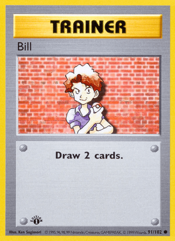 Bill, carta 91 de Base Set