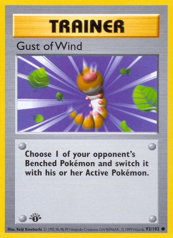 Gust of Wind, carta 93 de Base Set