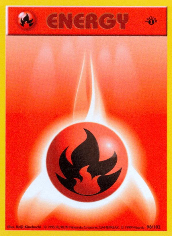 Fire Energy, carta 98 de Base Set