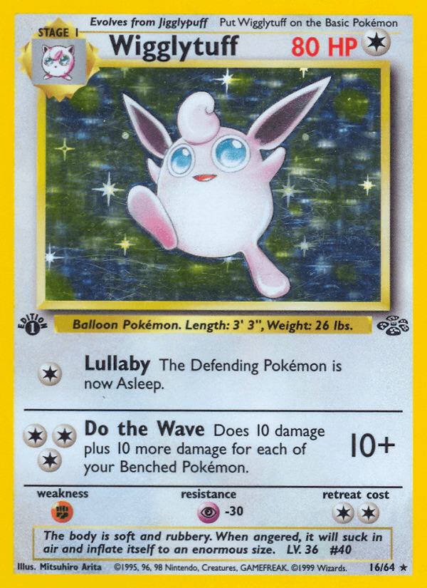 Wigglytuff, carta 16 de Jungle