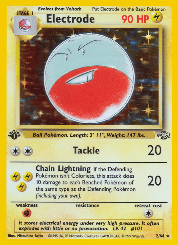 Electrode, carta 2 de Jungle
