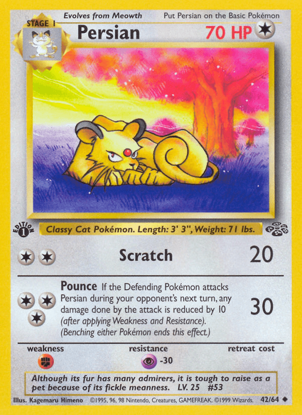 Persian, carta 42 de Jungle
