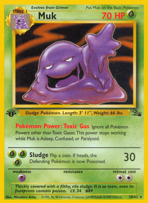 Muk, carta 28 de Fossil