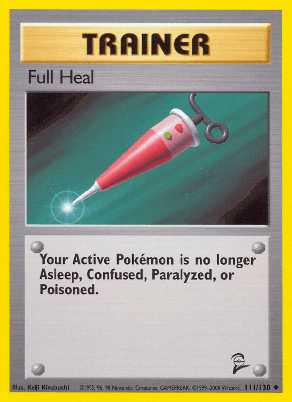 Full Heal, carta 111 de Base Set 2