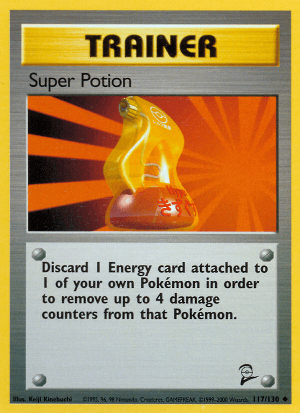 Super Potion, carta 117 de Base Set 2