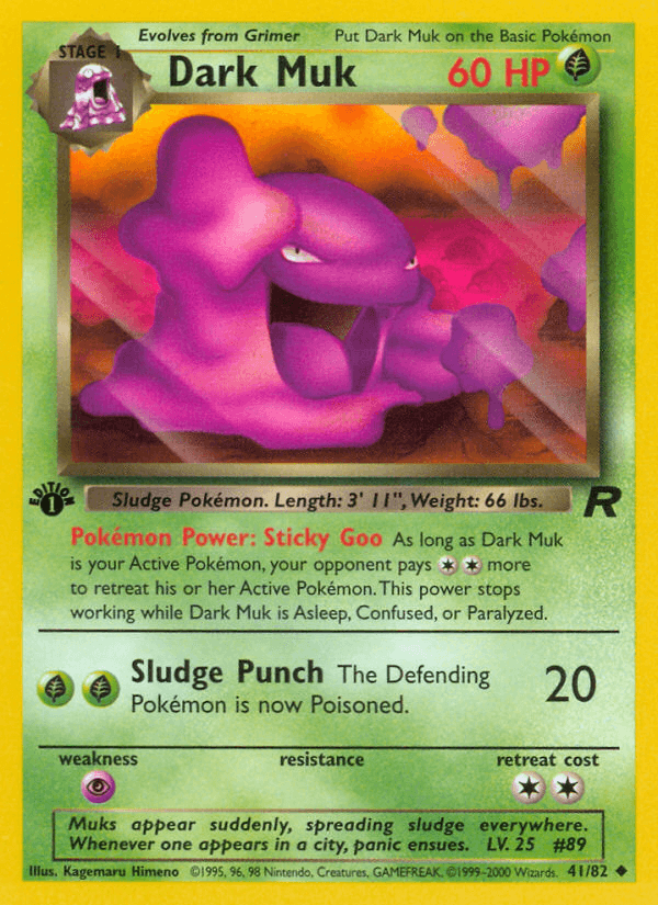 Dark Muk, carta 41 de Team Rocket