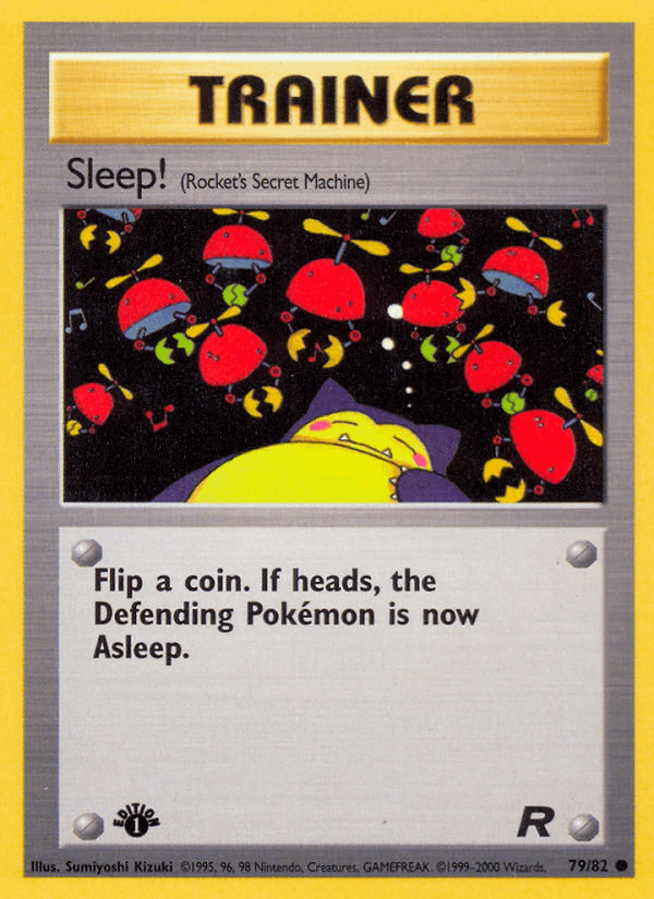 Sleep!, carta 79 de Team Rocket